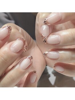エムネイル(eM nail)/ガラスフレンチ