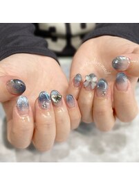 マグネットフレンチネイル