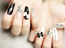 パザパネイル(pas a pas nail)/モノトーンネイル