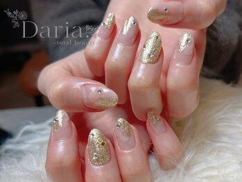 ダリア トータルビューティー(Daria. total beauty)/茅場町　きらきら　ピンク　新川