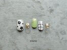 【ハンド】チェックネイル