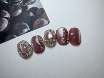 ユース ネイルサロン(YOUTH)の写真/【初回オフ無料☆フレンチ/カラグラ¥5490】季節やシーンに合わせて仕上げる王道の上品ネイル♪