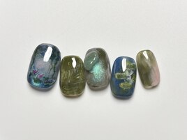 睡蓮絵画アート