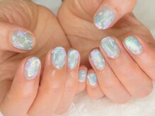 グロスネイル(gloss nail)/ジェルアート/手書きアート