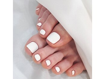 エルピス ネイル(elpis nail)の写真/錦糸町北口徒歩3分のサロンでフットネイルを♪ワンカラー♪¥6000ドライケア付で美しく◎