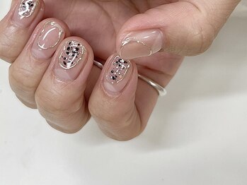 リット バイ セブンルックス 大宮東口店(Lit by 7LOOKS)/90分アート/8000/持ち込み