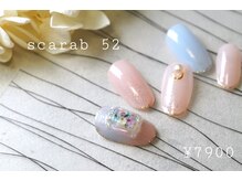 スカラべネイル52 春日部(Scarab Nail 52)/3Dネイル*デザイン¥8900