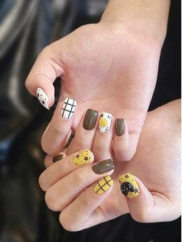 レア(Le'a)の写真/【西日暮里駅3分】パーツ・カラーを豊富にご用意☆持ち込みOK！周りと差をつけて、指先からHAPPYに♪