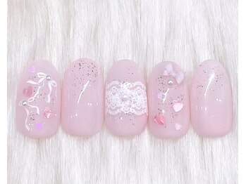 定額ネイルです