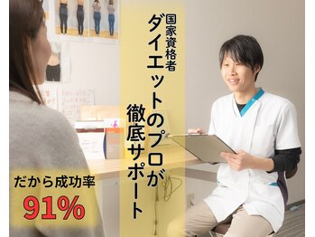 浜田接骨院 郡山院の写真/本気の方限定★【運動なし・食事制限なし・低リバウンド率を実現！】初回カウンセリング¥1980
