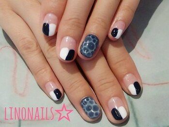 リノネイルズ(linonails)/☆ドロップアートネイル☆