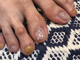 フットネイル/冬ネイル