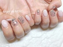 サロン ド メルシー(Salon de MERCI)/乳白色×シルバー☆