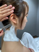 松坂屋上野店 水素ラウンジ バッサ/襟足美人♪