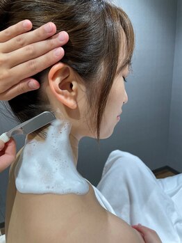 松坂屋上野店 水素ラウンジ バッサ/襟足美人♪