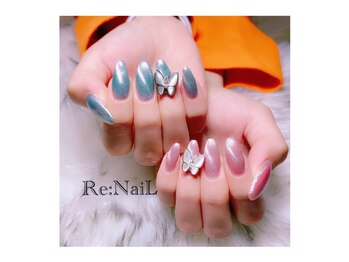 ビューティーエース リネイル(BeautyA×Re:NaiL)/マグネットネイル♪