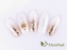 エリクサーネイル 神田(Elixir Nail)/シンプル/クーポン使用