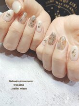 プライベート ネイルサロン マーマ(murmur)/大理石風ネイル