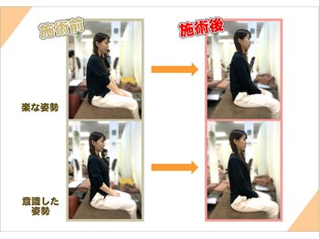 すこやか整体院/◆【姿勢矯正】素敵な姿勢に♪