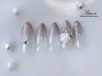 アモル 川崎駅前店(Amor)/定額ワンホン韓国ネイル 8900円