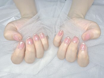 ヤシネイル(Yashi Nail)/チークマグネットフレンチ