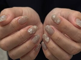 arisa指名 ハートホロネイル