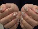 arisa指名 ハートホロネイル