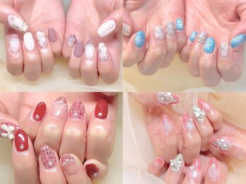 NICENAIL/ジェルネイル/パラジェル/フィルイン/マグネット/サニーサイドモール小倉店/持ち込みデザインコース