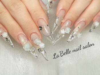 ラベル(La'Belle)の写真/爪が短い、形が気になる…等お悩みの方に◎長さを整えキレイ目～かわいい系までお客様ご希望のデザインに♪