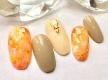 アンジュ(Ange)/月替わり！デザイン定額ジェル☆