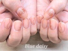 ブルーデイジー(Blue daisy)/アクセサリーネイル