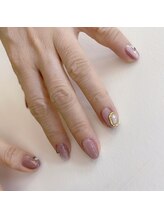 アリーマーケット リル(ALLEY MARKET .lil)/手作り天然石ビジューネイル