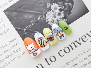 ワイネイル(Y.nail)/こぐまちゃんネイル
