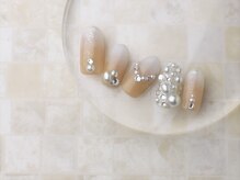 ブランロール 中目黒店(Blanl'or)/パール埋め尽くしネイル