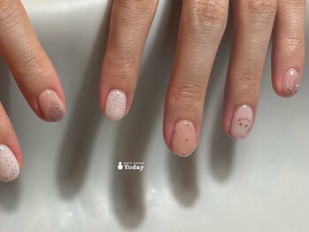 ネイルサロン トゥデイ 心斎橋店(Today)/Simple plus art¥9300→¥5800