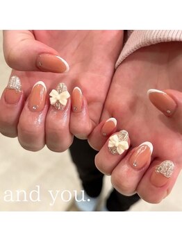 アンドユー(and you.)/リボンネイル