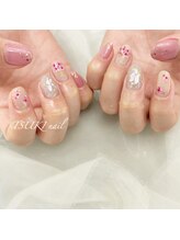 ツキネイル(TSUKI nail)/押し花ネイル