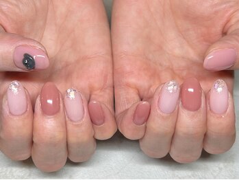ボーホーネイルズコレクション(BOHO NAILS COLLECTION)/HAND:ワンカラー+アート追加