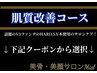 ↓↓★本気の肌改善コース★は下記から選択↓↓
