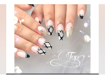 トップ(TOP)/甘辛ガーリーネイル