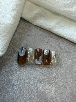 ラナネイル(Lana Nail)/9月ニュアンス定額デザイン