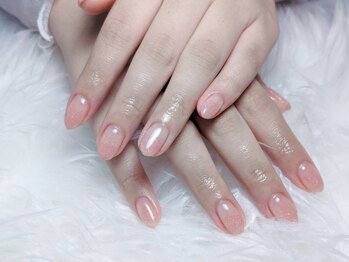 キラキララメグラデーション