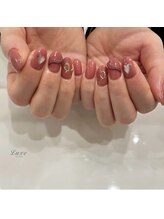 ネイルサロンリュクス (nailsalon Luxe)/ピンクハートネイル