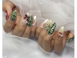 クリスマスネイル