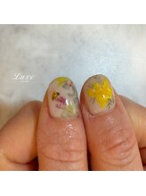 ネイルサロンリュクス (nailsalon Luxe)/手描き春デザイン