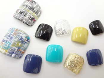 ネイルサロン クイール 小山店(NAIL SALON QUILL)/ツイードネイル