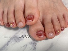 ネイルアトリエルカ(nail atelier LUCA)/M-614 ハートマグネットネイル