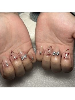 ラブオーキッド(LoveOrchid)/チェリーネイル♪