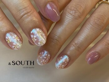 アンドサウス 1520ネイルズ(& SOUTH 1520nails)/桜ネイル/ネイルケア/ニュアンス