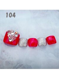 フットネイル：No.104